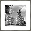 Slippery Rock University Old Main Framed Print