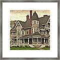 Sloca Victorian Home - Alt Framed Print