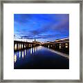 Slussen, Stockholm Framed Print