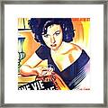 ''smash Up'', 1947 - Art By Rene Lefebre Framed Print