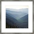 Smoky Mountain Fog Framed Print