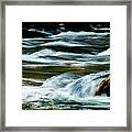 Smoky Mountains Spring Water Framed Print