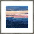 Smoky Mountains Sunrise Framed Print