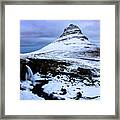 The Cold Light Of Day - Snaefellsnes Peninsula, Iceland Framed Print