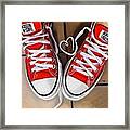 Sneaker Love Framed Print