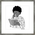 Sneeze Without Scaring People Framed Print
