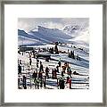 Snow Days Canada Whistler Framed Print