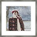 Snow Girl Framed Print