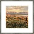 Snowdonia National Park Mountains Sunset - 0024 Framed Print