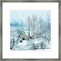 Snowfall Snowfall Framed Print