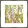 Soft Flowers Framed Print