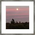 Soft Moon Framed Print