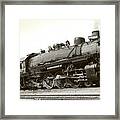 Vintage Railroad - Southern Pacific 2475. 2-6-0 Framed Print