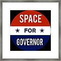 Space For Governor Framed Print