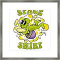 Space Trip Shirt Framed Print