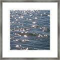 Sparkling Waters Framed Print