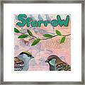 Sparrows Framed Print