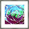 Spiral Abstract Framed Print