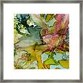 Splashes Of Abstract Color Framed Print