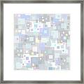 Snowdrops Abstract Framed Print