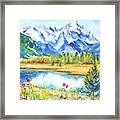 Spring Is Here Framed Print