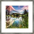 Spring Lake Framed Print