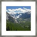 Spring Morning In The Beartooth Mountains Framed Print