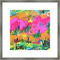 Spring Orchard Panel 1 Framed Print