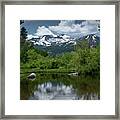 Springtime In Mammoth Lakes, Ca Framed Print