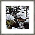 Spruce Peak Falls 5 Framed Print