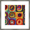 Squares With Concentric Circles, 1913 Framed Print