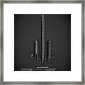 Sr-71 Blackbird Framed Print