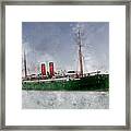 S.s. Maheno Framed Print