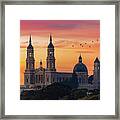 St. Ignatius Sunset Framed Print