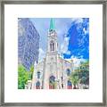 St Joseph Cathedral Baton Rouge Framed Print