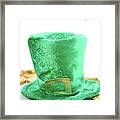 St Patricks Day Leprechaun Hat. Framed Print