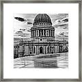 St Pauls Cathedral London Uk Framed Print