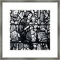 Stained Glass Magi Framed Print