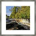 Stainforth Force In Early Autumn Framed Print