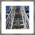 Stairs To The Sky Framed Print