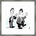 Stan And Babe Framed Print
