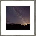 Stars Over Swafford Pond Framed Print