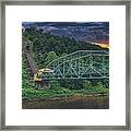 State Street Bridge And Incline Railway Framed Print