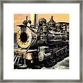 Steam Locomotive Of The 99 N2 Framed Print