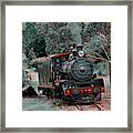 Steaming Out 1 Framed Print