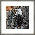 Steampunk Eagle Framed Print