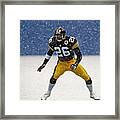 Steelers Rod Woodson Framed Print