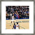 Stephen Curry And Ray Allen Framed Print
