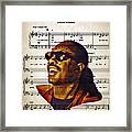 Stevie Wonder - I Just Called To Say I Love You Framed Print