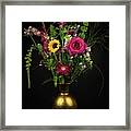 Still Life Colorful Bouquet Framed Print